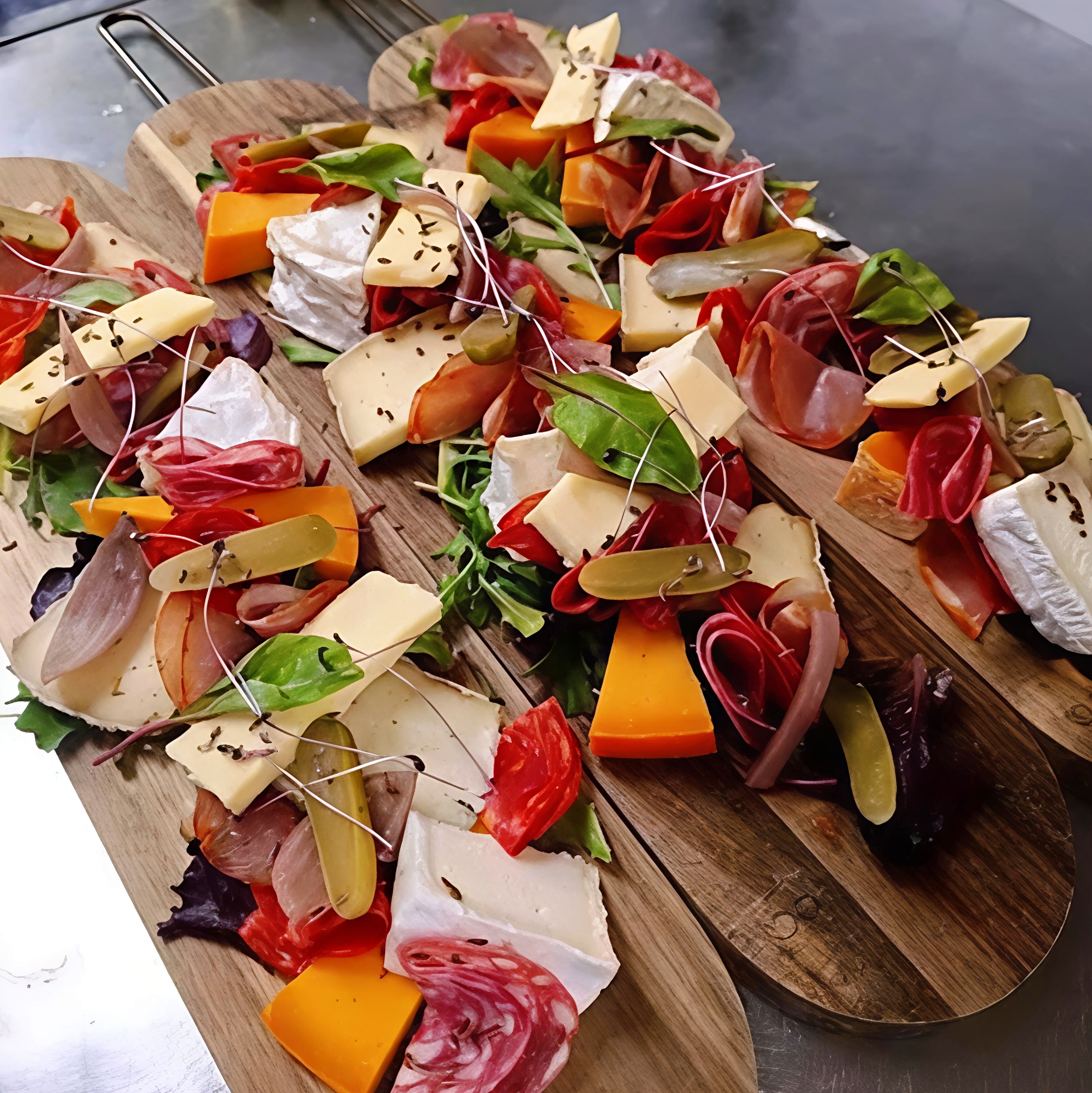 Planche mixte de charcuterie et fromage